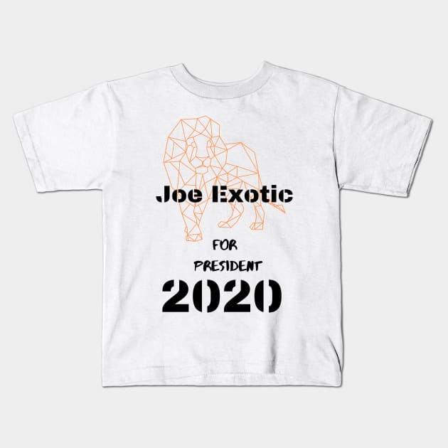 Joe Exotic T-Shirt Kids T-Shirt by Pro-tshirt